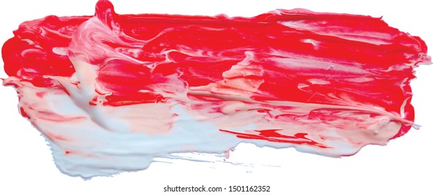 Acrylic or oil color stain. Vector marble texture. Grunge element for web and paper template