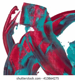 Acrylic Paint Decoration Vector. Paint Decoration Template. Canvas Paint Decoration Art. Paint Decoration Design. Paint Decoration Wallpaper. Paint Background Blue turquoise and red violet pink
