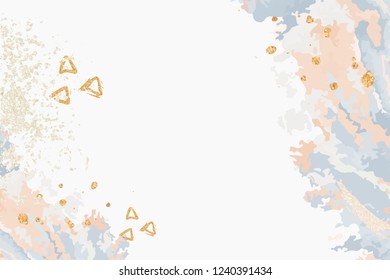 Vector de fondo de pintura acrílica