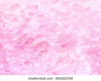 Acrylic pink abstract background with splash, brush strokes, for wallpapers, posters, cards, invitations, websites, template for Valentine's Day. Vector illustration