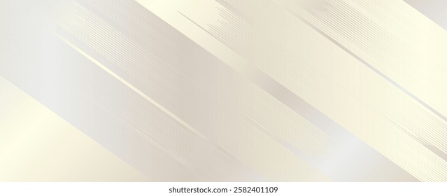 Acrylic satin corrugated glass texture light gray background. Blurred soft ribbed transparent striped door window overlay. Metal silver reeded polycarbonate sheet. Abstract vertical gradient pattern
