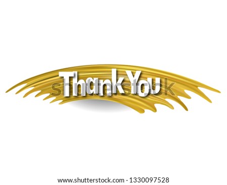 Acrylic strokes. Bright modern design. Welcome. Thank. Congratulations. Gold. Hey. Brush effect.