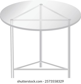 Acrylic Table Stand Design Cleyer