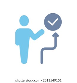 act concept line icon. Simple element illustration. act concept outline symbol design.