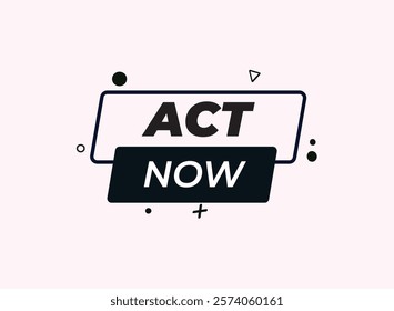 act now, clock, button, Application, Button, Background, vector, banner template, website, design,
