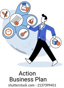 Action business plan, development strategies, foreseeing market risks. Company success secret, idea to growing business and achieve target, study of production and sales market. Strategic biz planning