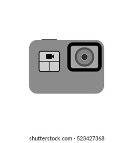 Action camera grey