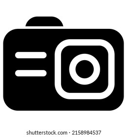 Action Camera icon design, vector illustration, best used for presentations