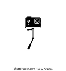 action camera icon. Element of photo camera icon for mobile concept and web apps. Detailed action camera icon can be used for web and mobile