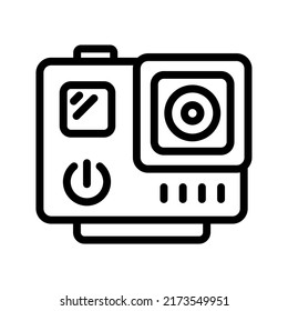 Action camera icon. camera sign. vector illustration