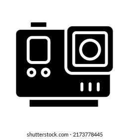 Action camera icon. camera sign. vector illustration