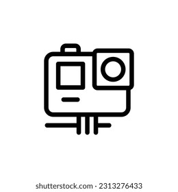 Action camera icon vector design trendy