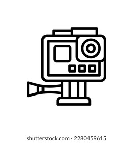 Action Camera Symbol in Vektorgrafik. Illustration