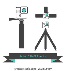 action camera icons