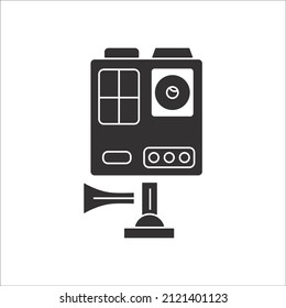 Action camera  icons  symbol vector elements for infographic web
