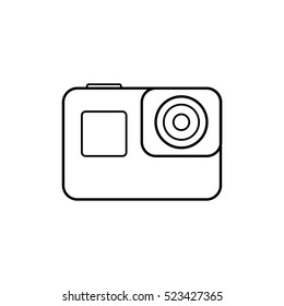Action camera outline