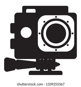 action camera vector icon, modern concept, simple concept