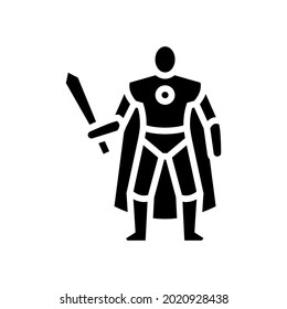 action figures toys glyph icon vector. action figures toys sign. isolated contour symbol black illustration