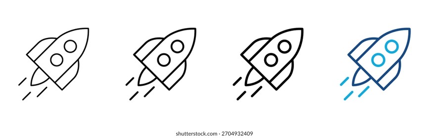 Action Icon Different Style Outline Collection Set Vector Illustration
