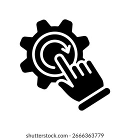 Icono de acción Icono de mini ilustración. Uso Para El Concepto Moderno, Impresión, Ui, Ux Kit, Web Y Desarrollo De App. Vector Relacionado Con La Oficina, La Educación, El Examen Y Más