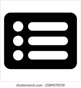 Action List Icon Element For Design
