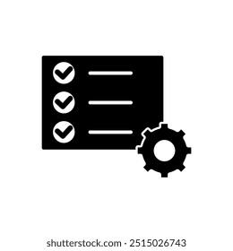action plan concept line icon. Simple element illustration. action plan concept outline symbol design.