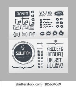 Action Plan Ã¢Â?Â? Hand Drawn Elements Template