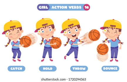 Action Verbs For Children Education