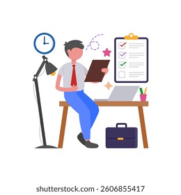 Actionable Satisfaction Survey Results Analysis Vector Illustration