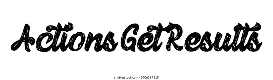 actions get results text on white background.