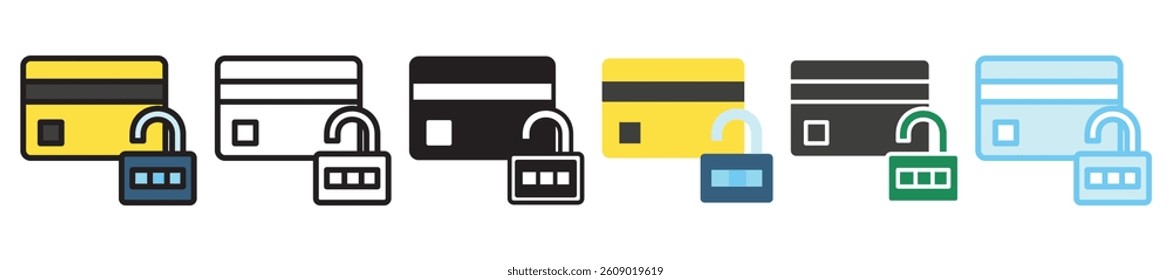 Activation multi style, mini illustration icon set. outline, flat, glyph, line color, UI, UX, app and web, digital or print. vector EPS 10 related to payment service, economy, ecommerce, market