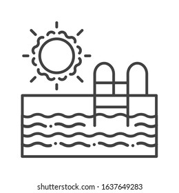 active, amenities, app, application, art, blue, concept, contour, design, drawing, editable stroke, element, graphic, hotel, icon, idea, illustration, isolated, line, linear, logo, marine, modern, obj