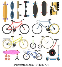 Active city transport vector.