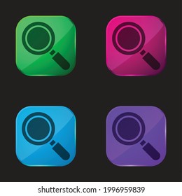 Icono de botón de cuatro colores