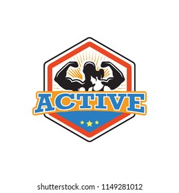 Active Gym Logo Badge