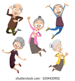 Elderly Exercise Stock Vectors, Images & Vector Art | Shutterstock