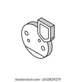 active immunity isometric icon vector. active immunity sign. isolated symbol illustration