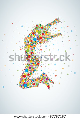 Jumping dot