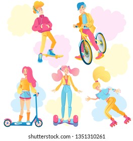 Active lifestyle people