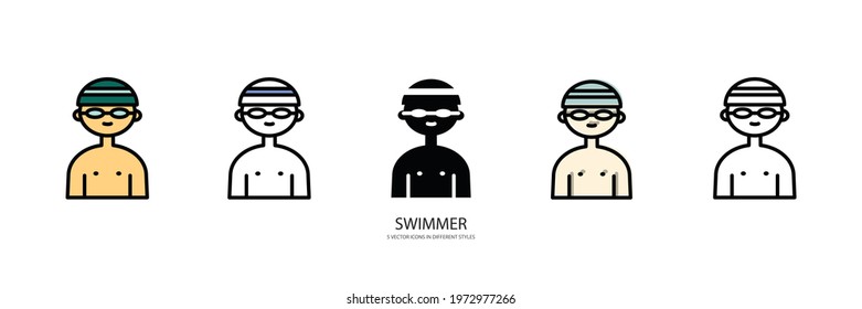 active lifestyle vector type icon