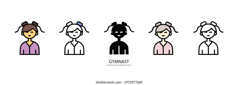 active lifestyle vector type icon