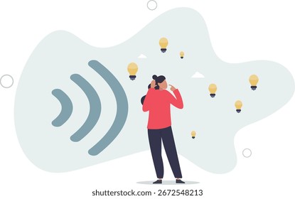 Audição ativa, habilidade de comunicação para processar informações para a eficácia do trabalho, envolver ou conscientizar-se sobre o conceito de discussão ou conversa.vida e emprego de pessoas.