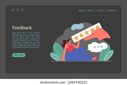 Aktives Hören von Geschicklichkeit Web-Banner oder Landing-Seite dunkel oder Nachtmodus. Attraktive Entwicklung von Soft Skills für Charaktere. Konversation, Verhandlung, emotionale Intelligenz. Flache Vektorgrafik
