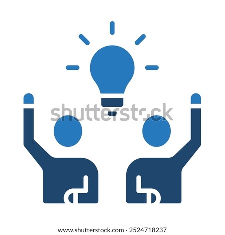 Active Participation icon line vector illustration