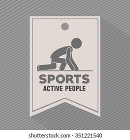 active people design, vector illustration eps10 graphic 