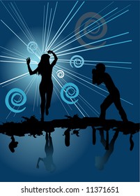 active people vector composition
