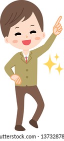 Active private high school student