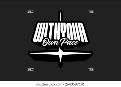 Active Running Lifestyle Club T-shirt Design Modern Sport Vector