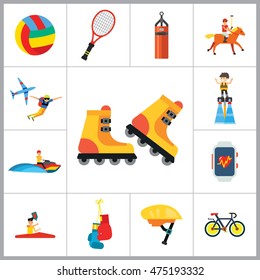Active Sport Icon Set