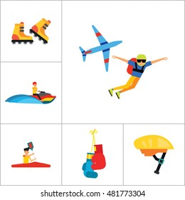 Active Sport Icon Set
